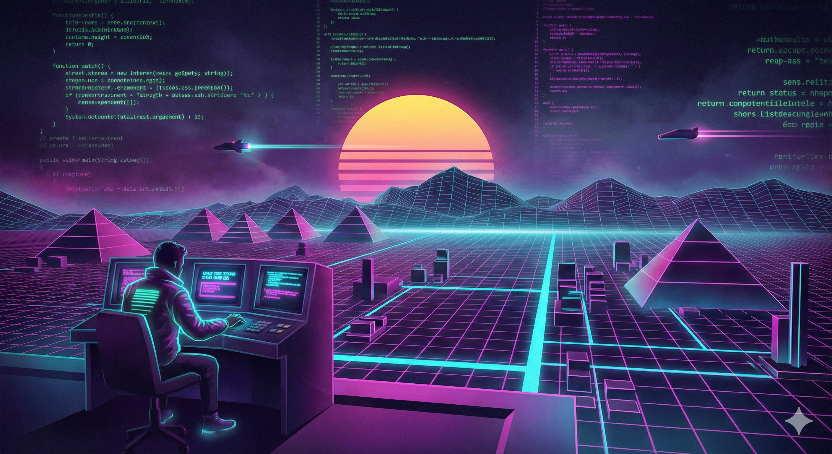Ejemplo Synthwave
