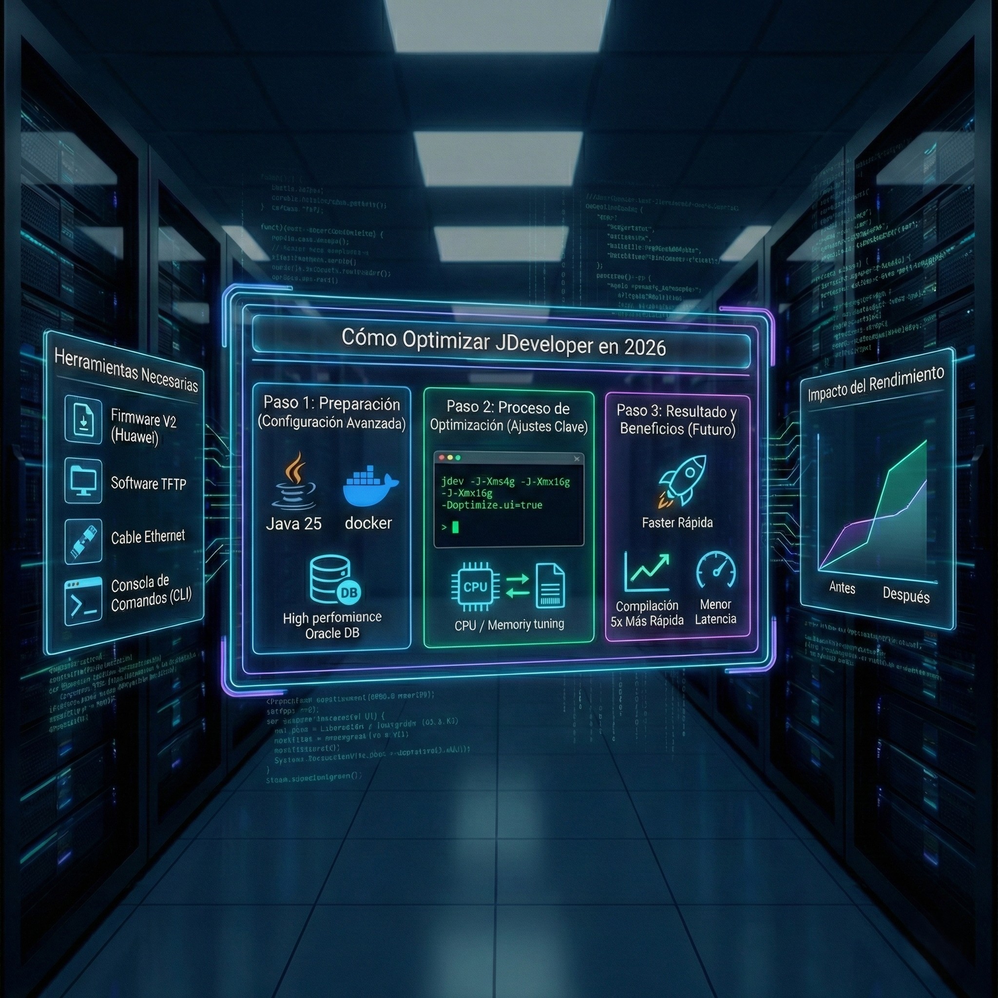 Script Definitivo: Reparar y Optimizar JDeveloper 12c (Error JVM)