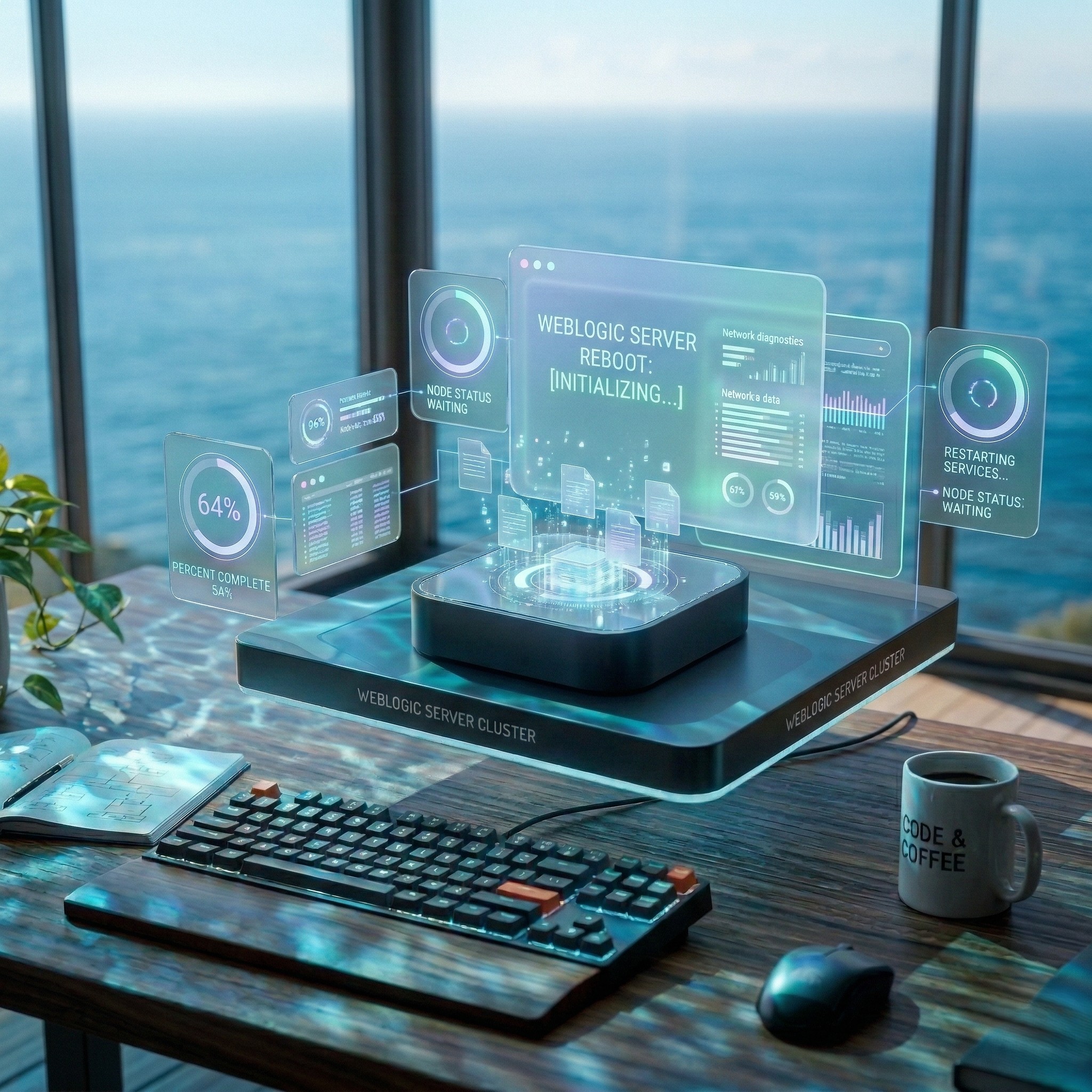 Guía de Reinicio de servidores SOA/OSB en Cluster