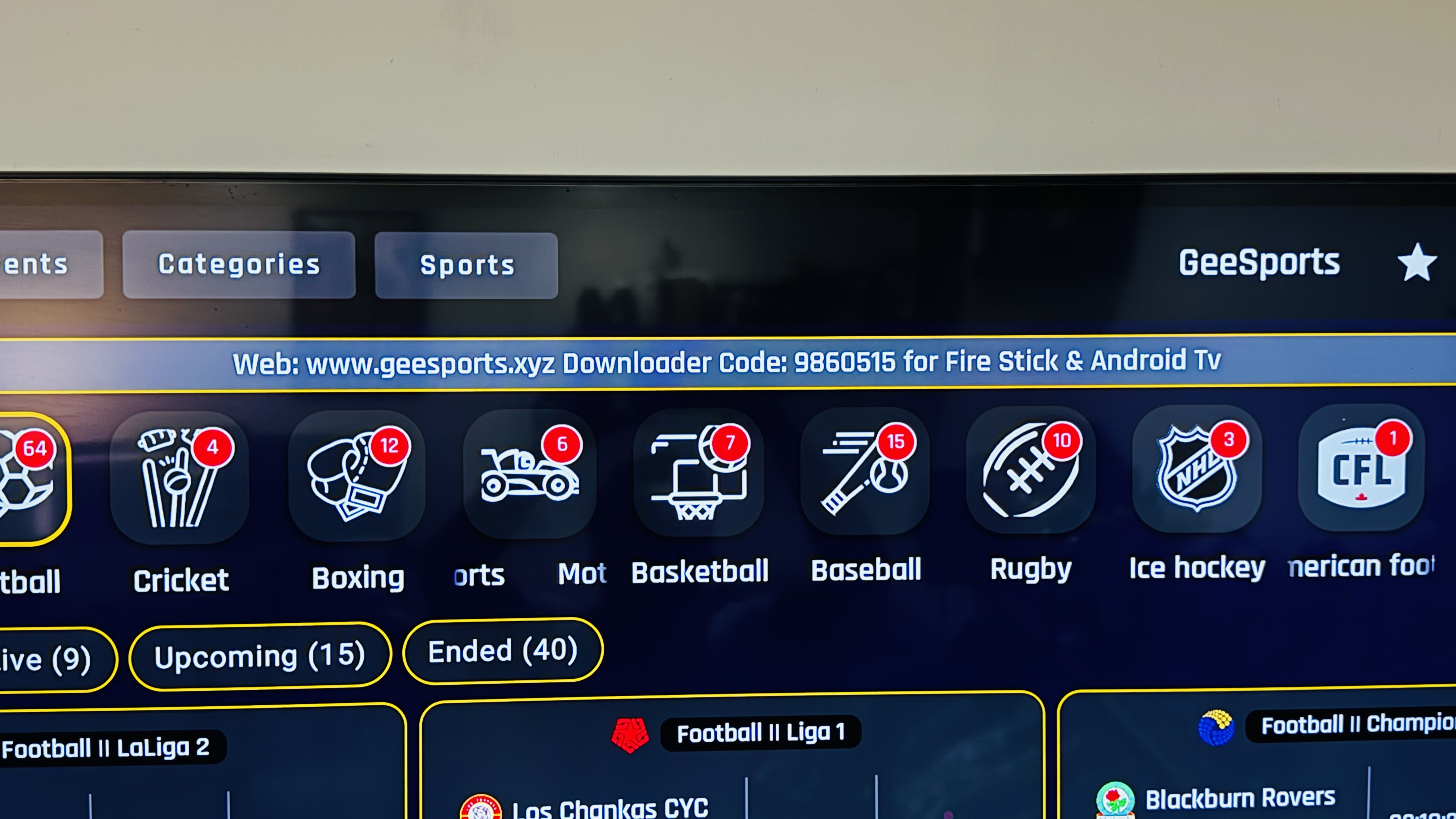 Instalar GeeSport